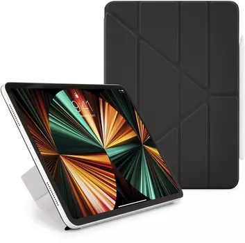 Чехол Pipetto Origami No4 Folio для iPad Pro 12,9", черный