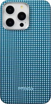 Чехол Pitaka MagEZ Case 5 для iPhone 15 Pro Ice Seа, кевлар, синий