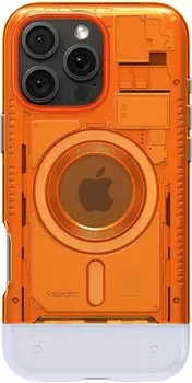 Чехол Spigen Classic C1 MagSafe для iPhone 16 Pro, тыквенный