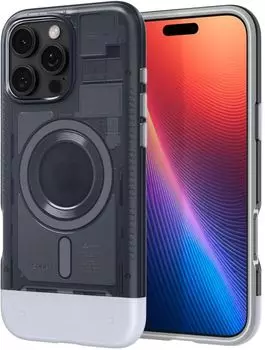 Чехол Spigen Classic C1 MagSafe для iPhone 16 Pro Max, графит