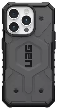 Чехол UAG Pathfinder MagSafe для iPhone 15 Pro Max, серый