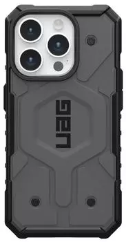 Чехол UAG Pathfinder MagSafe для iPhone 15 Pro, серый