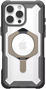 Чехол UAG Plasma XTE MagSafe для iPhone 16 Pro Max, пепельный+титановый
