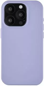 Чехол uBear Capital Leather Case для iPhone 15 Pro MagSafe, лавандовый