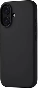 Чехол uBear Touch Case MagSafe для iPhone 16, soft-touch, черный