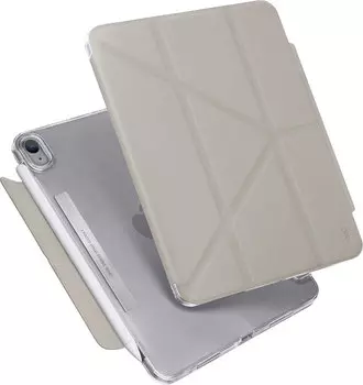 Чехол Uniq Camden для iPad Mini 6, полиуретан, серый