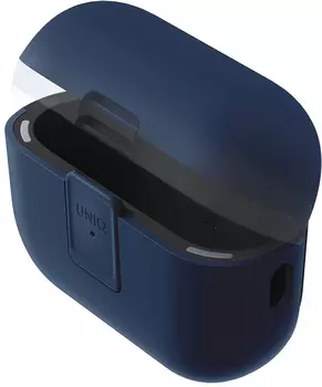 Чехол Uniq Clyde для AirPods Pro 2, синий+серый