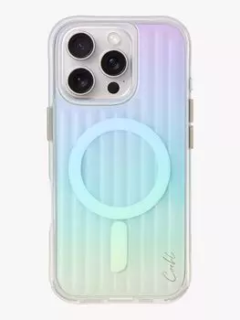 Чехол Uniq Coehl Linear MagSafe для iPhone 16 Pro, радужный