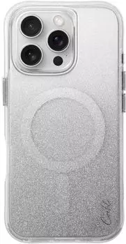 Чехол Uniq Coehl Lumino MagSafe для iPhone 16 Pro, серебристый