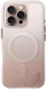 Чехол Uniq Coehl Lumino MagSafe для iPhone 16 Pro, розовое золото