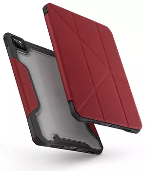 Чехол Uniq Trexa Anti-microbial для iPad Pro 11 (2021), красный