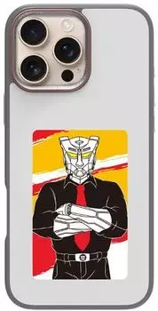 Чехол URR E-ink Case для iPhone 16 Pro, серый