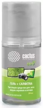 Чистящий комплект Cactus (спрей 200 мл + салфетка)