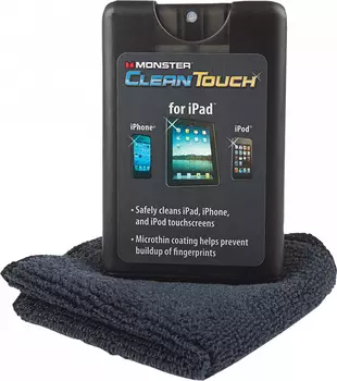 Чистящий комплект CleanTouch (20 мл. жидкость, ткань)