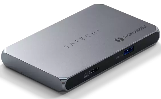 Док-станция Satechi Thunderbolt 4 Slim Hub, серый космос