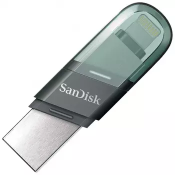 Флэш-накопитель SanDisk iXpand Flip 256 ГБ, Lightning - USB-A, черный