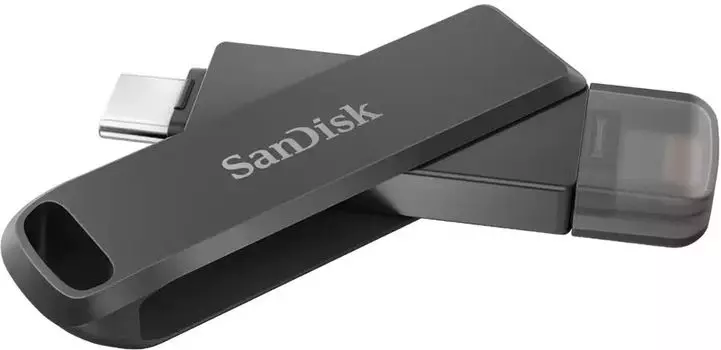 Флэш-накопитель SanDisk iXpand Luxe 256 ГБ, черный