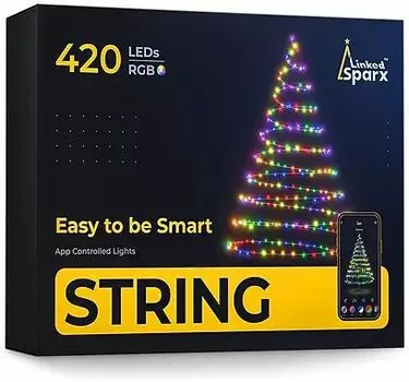 Гирлянда елочная Linked Sparx String, 420 ламп