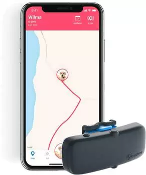 GPS-трекер для собак GPS Dog, черный