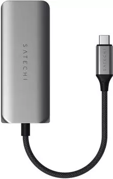 Хаб Satechi 4-in-1 USB-C, серебряный