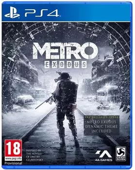 Игра PlayStation для PS4 Metro Exodus, русские субтитры