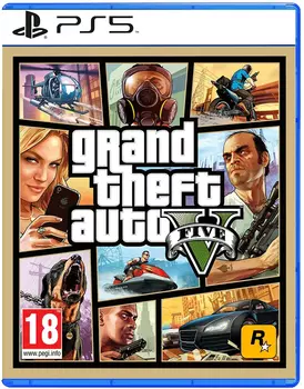 Игра PlayStation для PS5 Grand Theft Auto V, русские субтитры