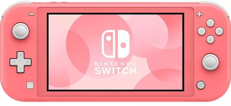 Игровая приставка Nintendo Switch Lite, коралловый