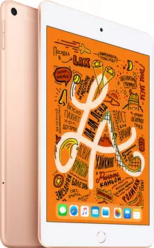 iPad mini 2019 Wi-Fi + Cellular 64 ГБ, золотой