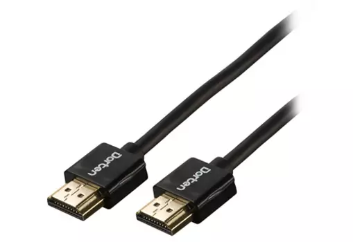 Кабель HDMI на HDMI, 2 м черный