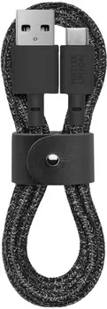 Кабель Native Union Belt Cable USB-A - USB-С, 1.2 м, космос