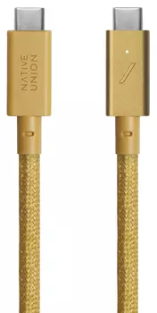 Кабель Native Union Belt Cable USB-C - USB-C, 1,2 м, нейлон, крафтовый