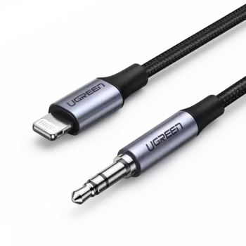 Кабель UGREEN US315 Lightning - mini Jack