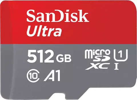 Карта памяти Ultra microSDXC 512ГБ 100MB/s