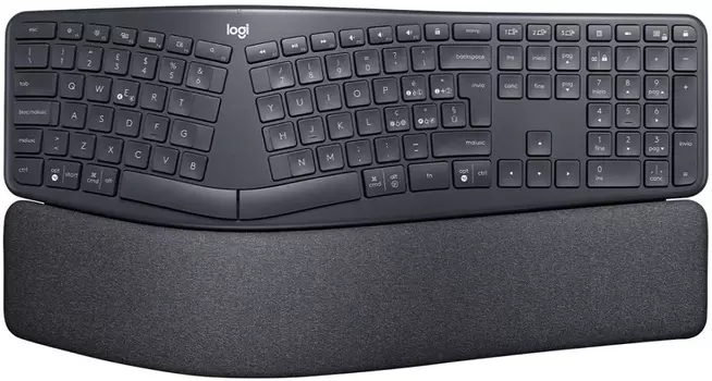 Клавиатура беспроводная Logitech ERGO K860, черный