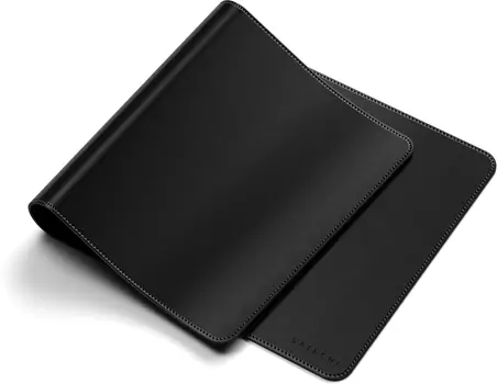Коврик для мыши Satechi Vegan-Leather Premium Desk Mat, черный