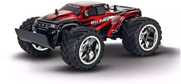 Машина на радиоуправлении Carrera RC Hell Rider Buggy, черный+красный