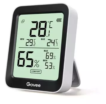 Метеостанция Govee H5075, черный