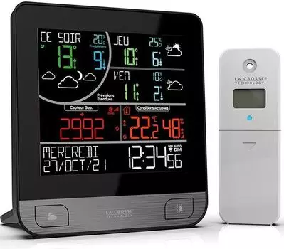 Метеостанция LaCrosse LW3101, черный