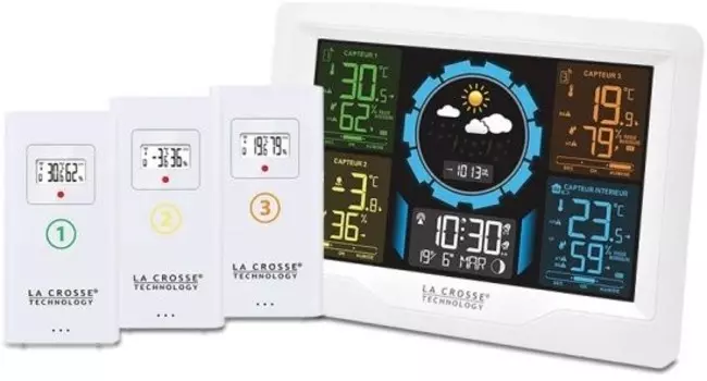 Метеостанция LaCrosse WS6304, белый