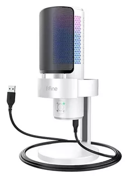 Микрофон Fifine AmpliGame A9, белый