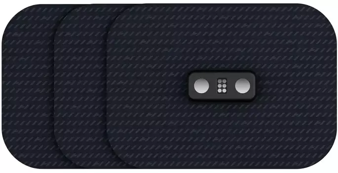 Набор накладок Hyperice Venom Go Refill Pack, черный