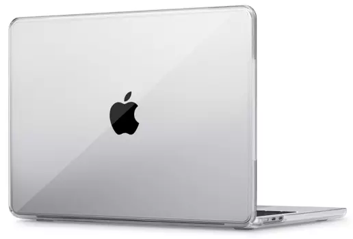 Накладка moonfish для MacBook Air 13'' М2, soft-touch, прозрачный
