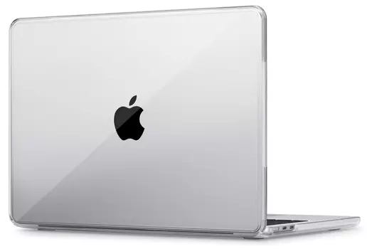 Накладка moonfish для MacBook Air 13'' М2, soft-touch, прозрачный