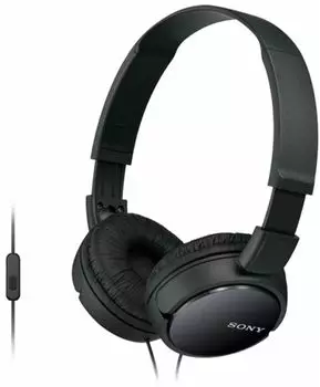 Наушники накладные Sony MDR-ZX110AP, черный