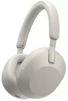 Беспроводные наушники Sony WH-1000XM5, серебристый