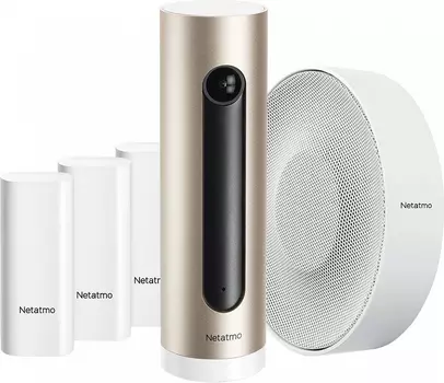 Набор Netatmo 3 в 1: камера + сирена + датчики