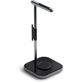 Подставка Satechi Headphone Stand 2 in 1 + БЗУ, серый космос