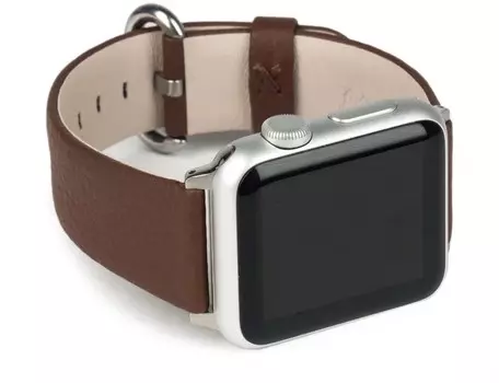 Ремешок Marcel Robert для Apple Watch 38/40 мм, теленок, шоколадный
