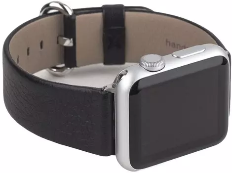 Ремешок Marcel Robert для Apple Watch 42/44 мм, теленок, черный