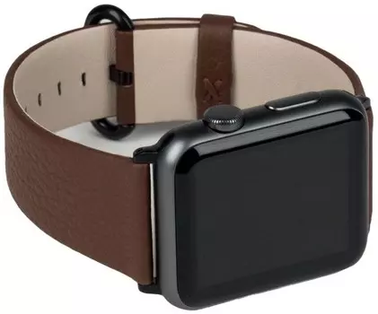 Ремешок Marcel Robert для Apple Watch 42/44 мм, теленок, коричневый